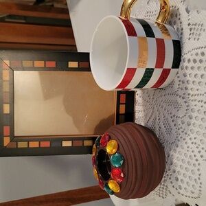 Caribou Coffee Mug ~Gemstone Votive~Frame